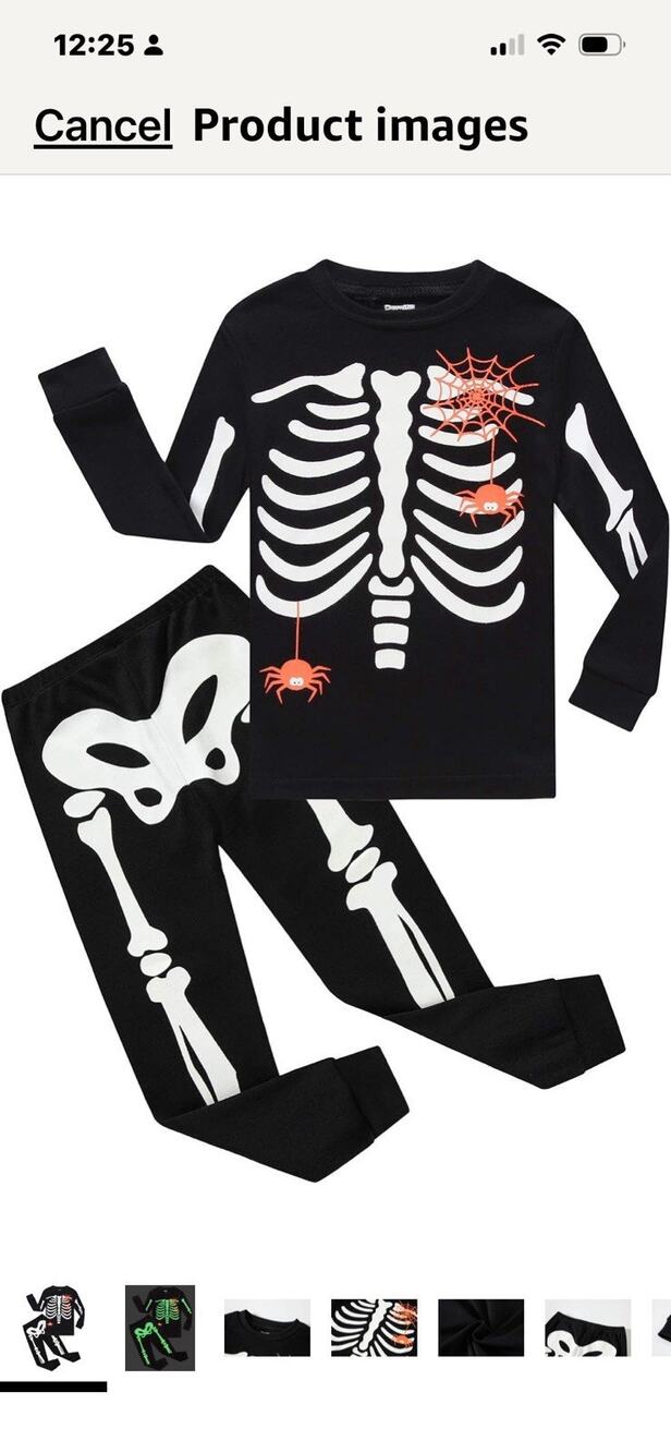 Boys And Girls Halloween Pajamas Sets Christmas Pjs Holiday Sleepwear Clothes